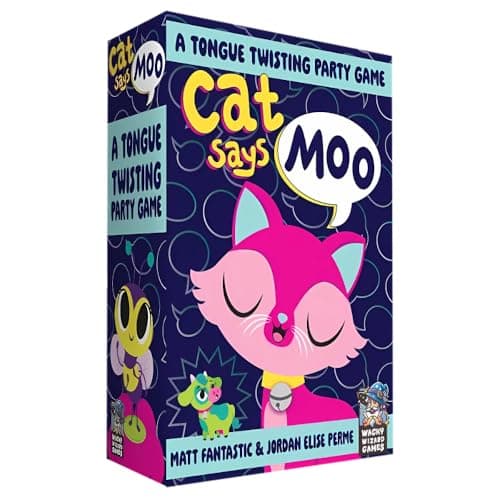 Wacky Wizard Games Cat Says Moo The Board Game