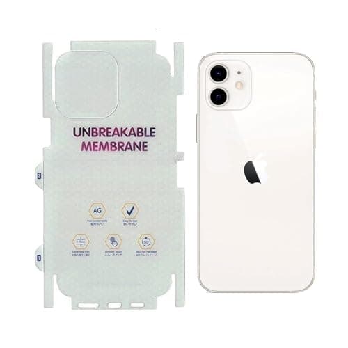 JGD PRODUCTS Matte Finish Full Body Cover Back Protector Compatible with iPhone 11 | Unbreakable Membrane Scratch Guard Full Fit Protective, Case Friendly, (Back & Side) (Pack of 1)