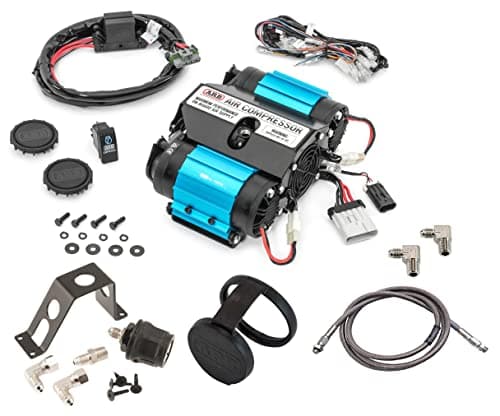 ARB INFLATION3 Twin High Performance Air Compressor CKMTA12 and Extension Hardware for Easy Installation and Connection in a New Printed Box Ideal for Lockers Horns Tire Inflation and Air Tools