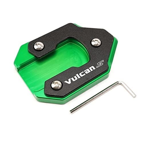 MOWOK Motorcycle kickstand pad support Fits For For KAWASAKI Vulcan S 650 VN650 2015-2021 2022 2023 2024 Vulcan Cafe 2018-2024 Side Stand Plate Pad
