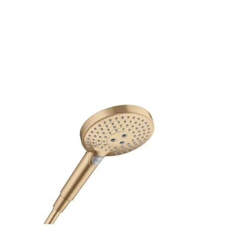 hansgrohe Raindance Select S Low Flow 5-inch Handheld Shower Head Modern 3 -Spray PowderRain, Rain, Whirl 26036141