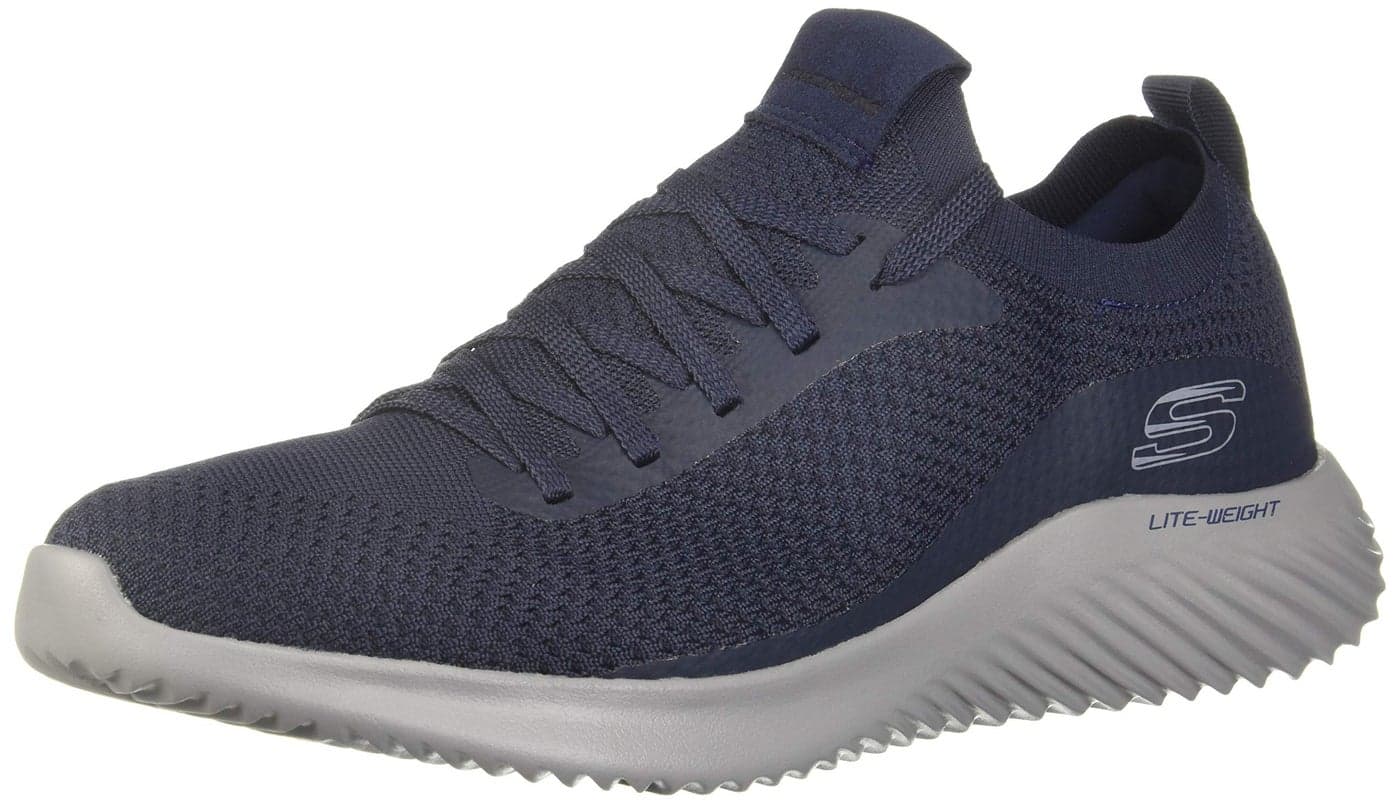 Skechers Mens Bounder-MIRKLE Navy/Gray Casual Shoe - 11 UK (52595)
