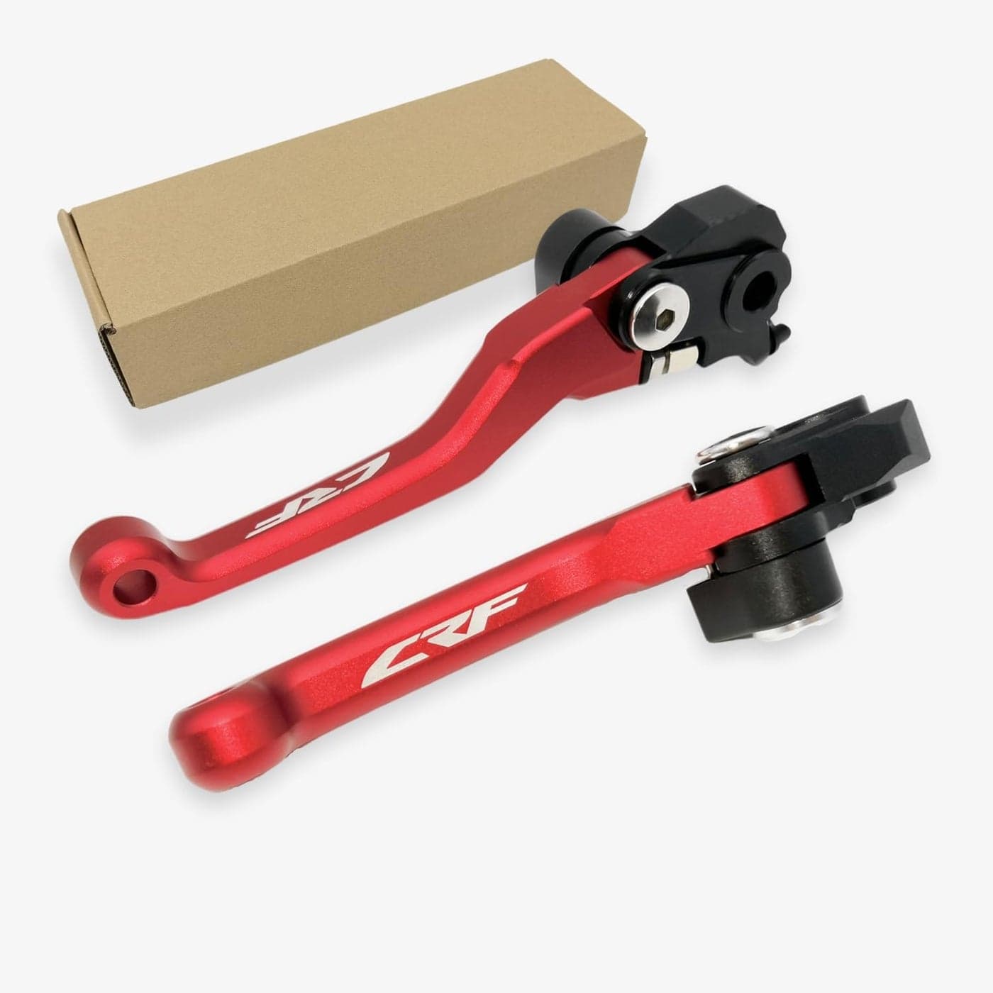 Generic CNC Pivot Brake Clutch Levers for Honda CRF 450 R CRF 450 RX 2021-2024 - Red