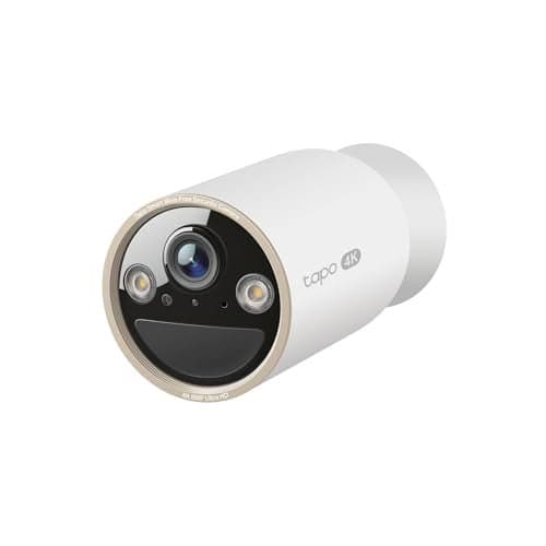 Tapo MagCam 4K Outdoor Wireless Security Camera Up to 200Day Battery Magnetic Mount PersonVehicle Detection SubscriptionFree Local Storage or Optional Cloud Compatible with Alexa C460