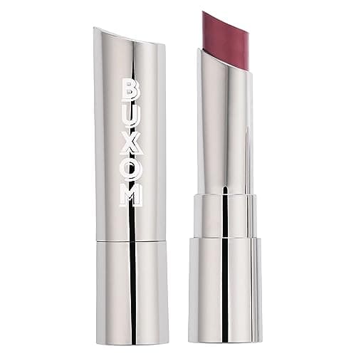 BUXOM FullOn Plumping Satin Lipstick Formulated with Hyaluronic Acid Sunflower Wax Moisturizing Creamy Lipstick Satin Finish Weightless