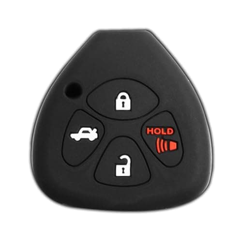 Keyless Entry Remote Car Key Fob Outer Shell Cover Soft Rubber Protective Case for Toyota Scion HYQ12BBY