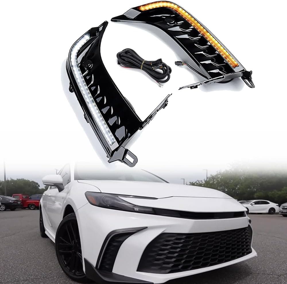Astra Depot LED DRL Fog Daytime Running Light Assembly for 2025 Toyota Camry SE XSE
