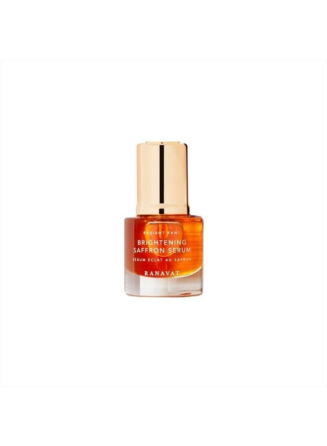 RANAVAT Brightening Saffron Face Serum - Discoloration Correcting Serum & Vitamin C Serum Alternative - Improves Appearance of Hyperpigmentation & Dark Spots (0.17 oz)
