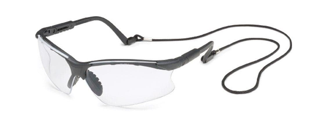 Gateway Safety 16GB79 Scorpion Adjustable Safety Glasses Clear AntiFog Lens Black Frame