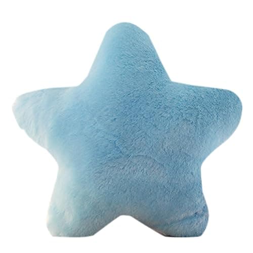 CHELEI2019 157 Star Pillow Plush Stuffed Star Shaped Pillow Decor Cushion Toy GiftsBlue