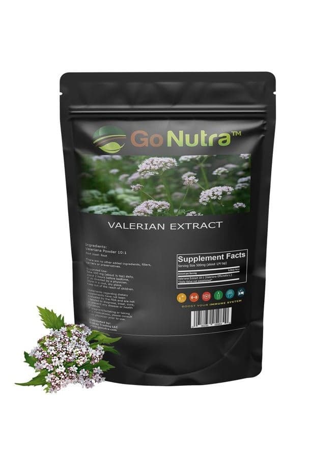 Valerian Root Extract Powder 10:1 Extra Strength 8 oz. Valerian Extract Herbal Supplement