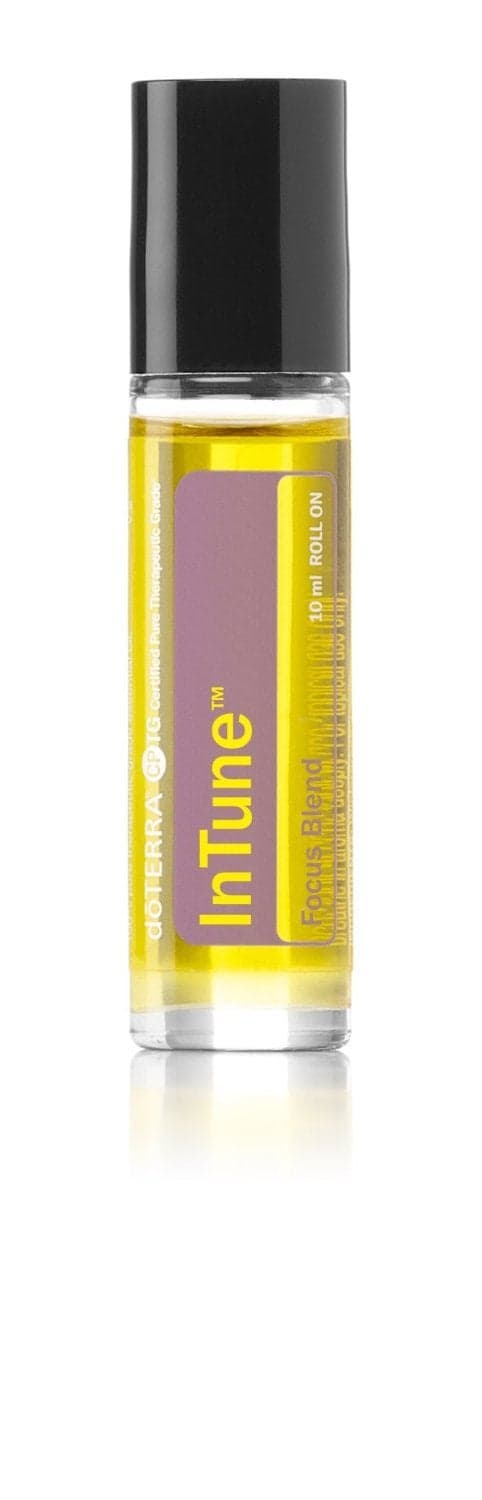 doTERRA - Intune Essential Oil Focus Blend Roll On - Supports Enhanced, Sustained Sense of Focus; Supports Efforts to Pay Attention or Stay On Task; for Topical Use - 10 mL