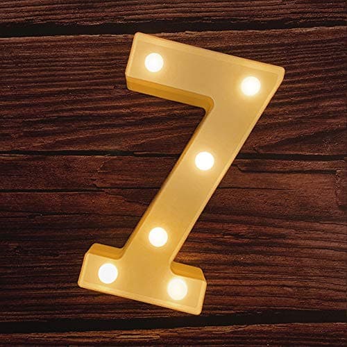 MUMUXI 5W LED Marquee Number Lights, Warm White