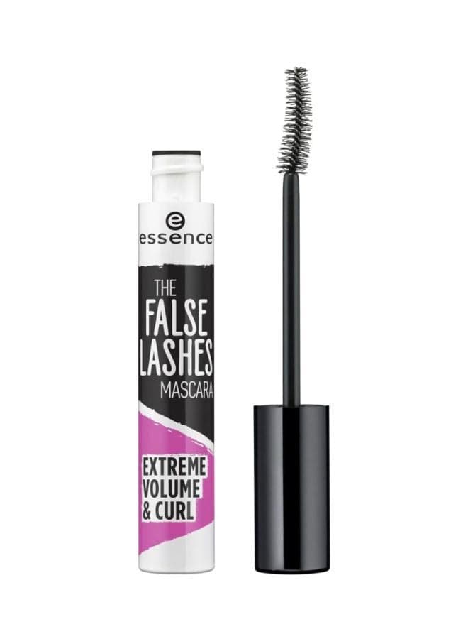 The False Lashes Mascara Extreme Volume And Curl 10 Ml Black
