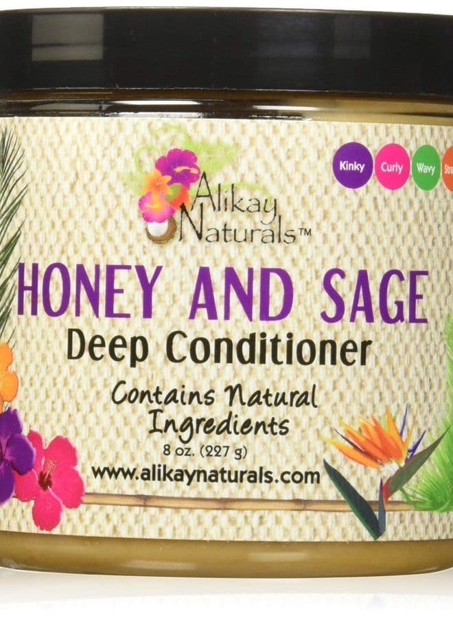 Honey and Sage Deep Conditioner Natural Honey, Babassu and Sage 8 Ounce