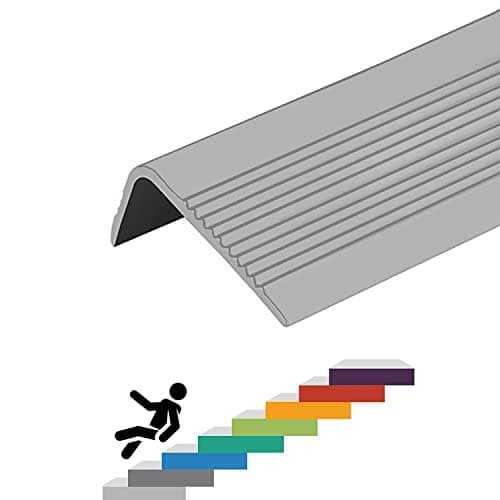 Delzon 1 Meter Step Protector Stair Sticker L Shap Made of PVC Corner Guard Edge Covered for Home, Office Air Blocker – Multi Color