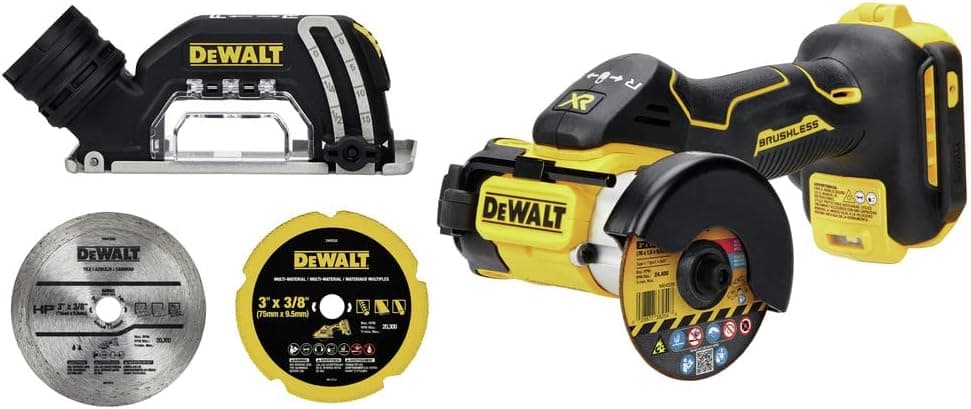 DEWALT 20V MAX XR Cut Off Tool Brushless and Compact Bare Tool Only DCS438B