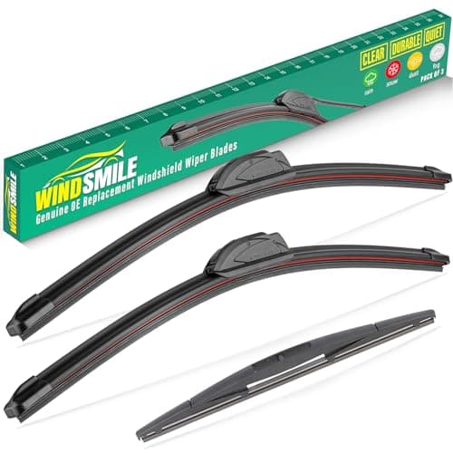 26" 16" 14" Windshield Wiper Blades Replacement for Acura RDX 2007-2018 Premium All Weather Front Rear Wipers Set - OEM Quality (Pack of 3)