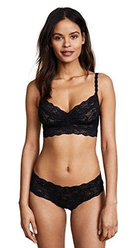 Cosabella Women's Say Never Sweetie Bralette, Black, Extra Large