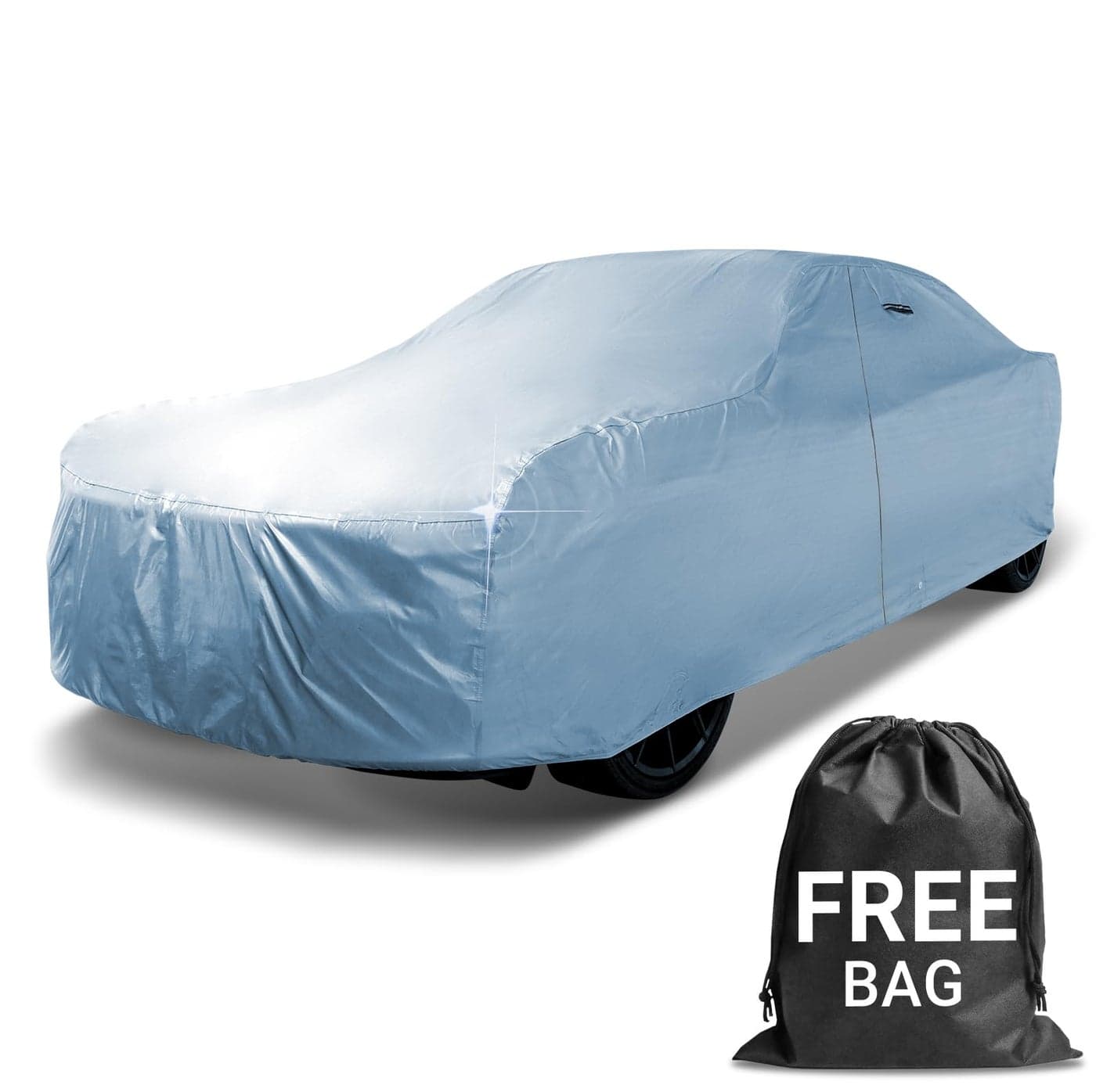 iCarCover 18Layer Car Cover Waterproof All Weather Premium Quality Car Covers for Automobiles UV Protection El Camino Impala Bel Air Monte Carlo Galaxie Charger Fits 210216 Inches