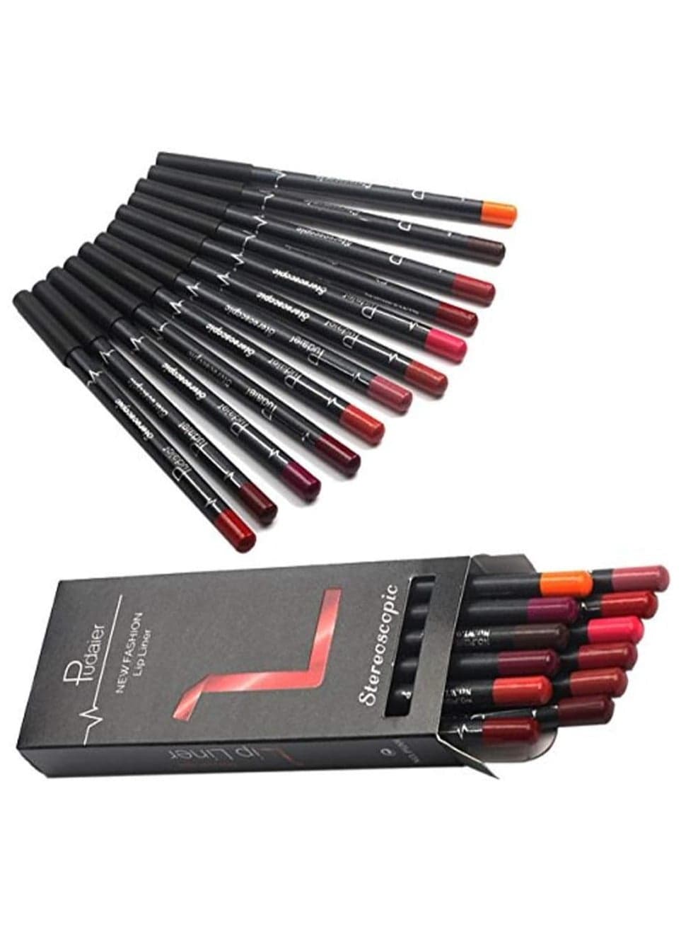 New fashion steroscopic lip liner Multicolor