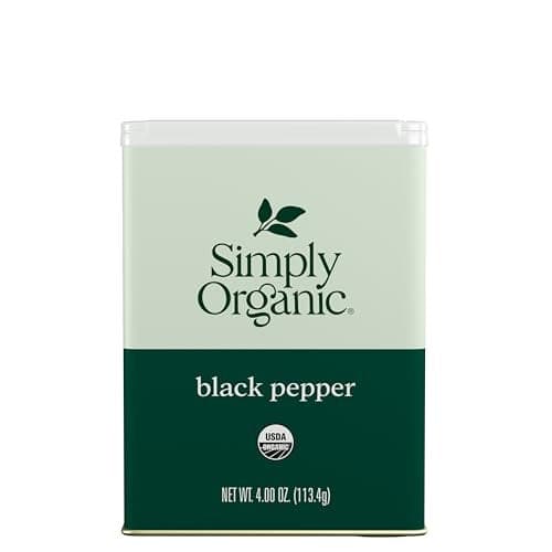 Simply Organic Black Pepper, 4 Oz