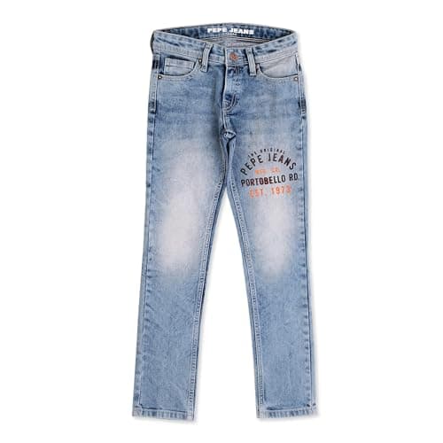 Pepe Jeans Cashed Mid Waist Slim Fit Denim, Light Used, 4