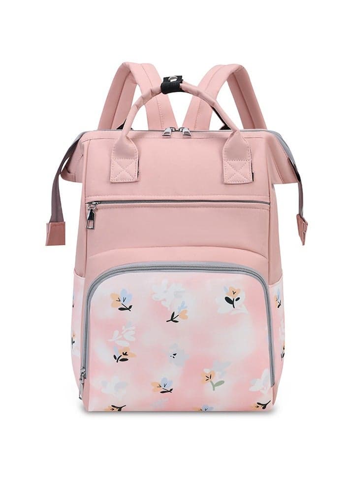 Portable Large Capacity Leisure Multifunctional Backpack, Baby Stroller Hanging Bag