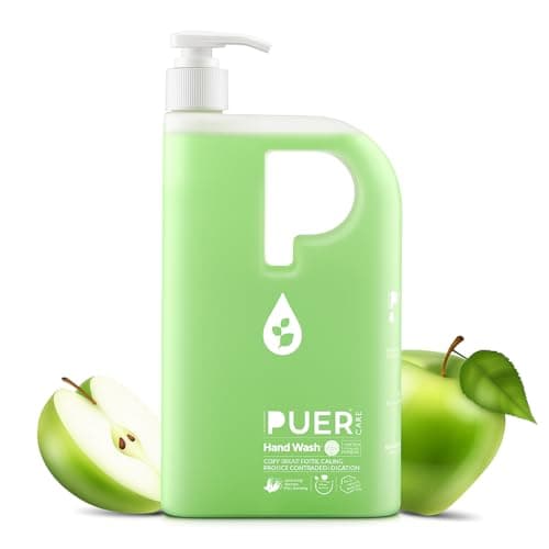 PUER Handwash Spring Clean 500ml | Kills 99.9% Germs with Moisture Lock & Skin Friendly Properties | Enriched with Coconut Oil & Glycerine