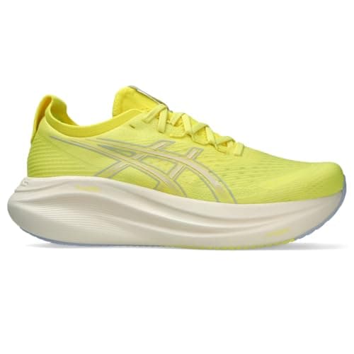 ASICS Men's Gel-Nimbus 27 Running Shoe, 8.5, Citron/Cream