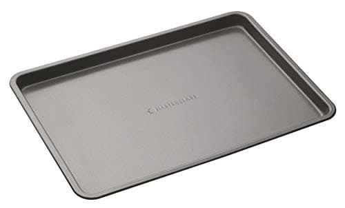 MasterClass Baking Tray, Non-Stick Oven Tray for Baking and Roasting 35x25x2cm, Sleeved