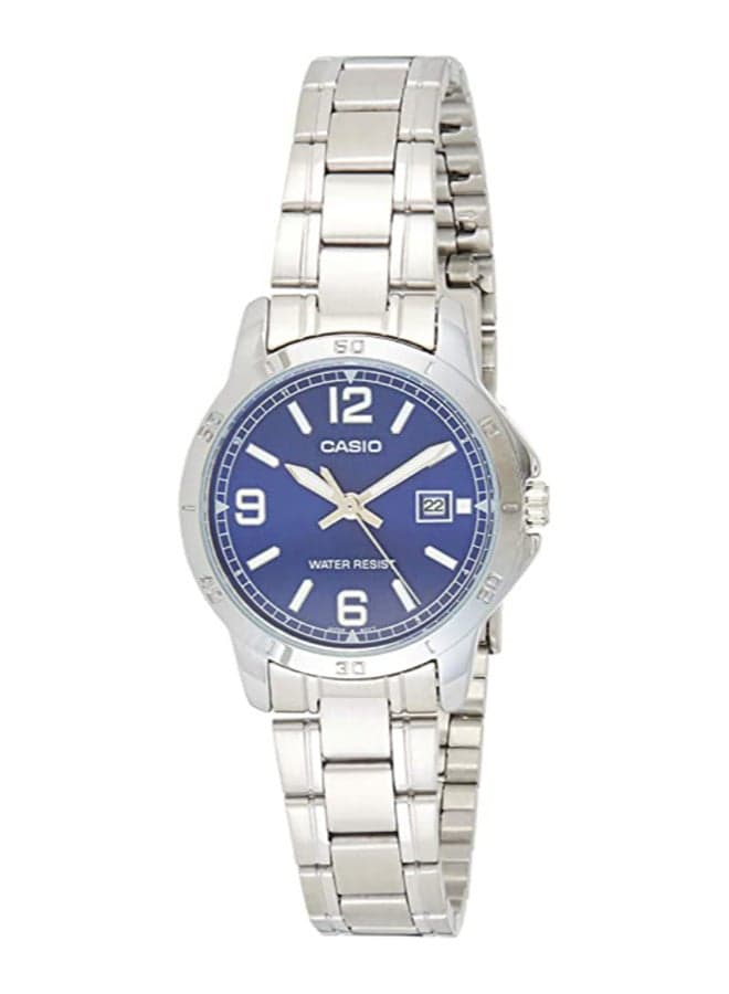 Women Stainless Steel Analog Watch LTP-V004D-2BUDF