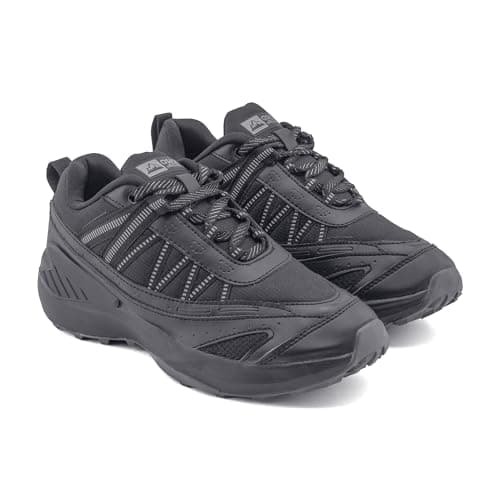 ASIAN Everest-06 Men Trekking & Hiking Shoes with High Grip TPR Outsole, Lightweight EVA Midsole, Breathable Knit Upper & Durable Design for Trails, Travel and Adventures