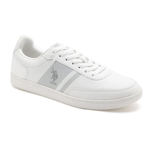 U.S. Polo Assn. HILTTON Mens Sneakers Off White