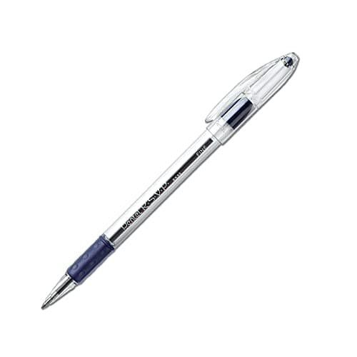 Pentel R.S.V.P. Ballpoint Stick Pen, Blue Ink, Fine Point, Dozen, DZ - PENBK90C