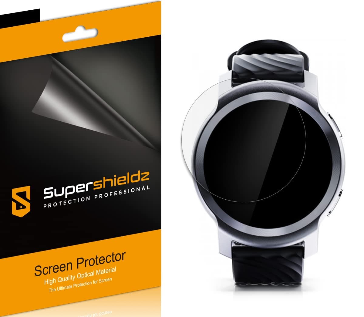 Supershieldz (6 Pack) Designed for Motorola Moto Watch 100 Smartwatch Screen Protector, High Definition Clear Shield (PET)