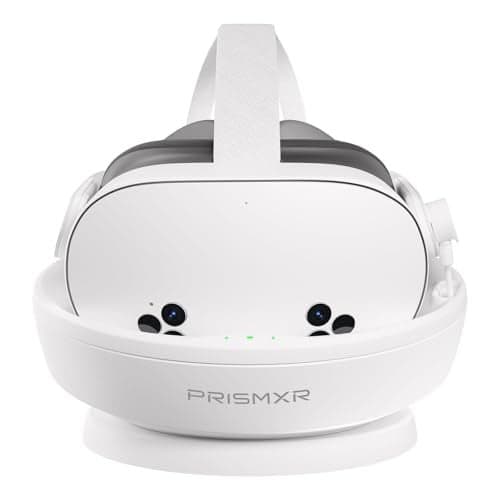 PRISMXR Carina D1/D1S Magnetic Charging Dock Compatible with Meta Quest 3/3S (for Quest 3S (Without Charger))