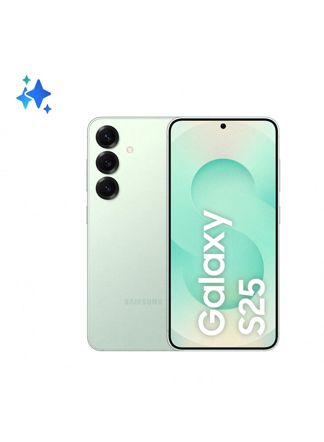 Galaxy S25 AI Dual SIM Mint 12GB RAM 128GB 5G - Middle East Version