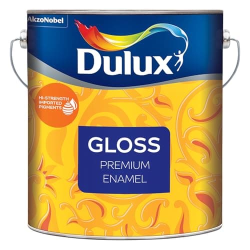 Dulux Gloss | Premium Enamel Paint for Decoration & Protection | Ideal For Painting Household items & furniture made of steel, wood, and aluminium, 1 Litres,Dark Brown