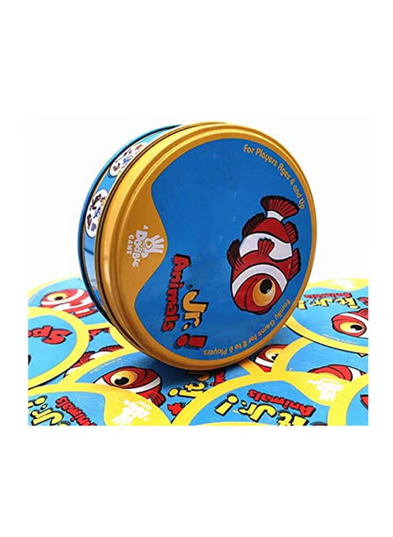 Animal - Themed Tin - Packed Card Game for Kids' Entertainment