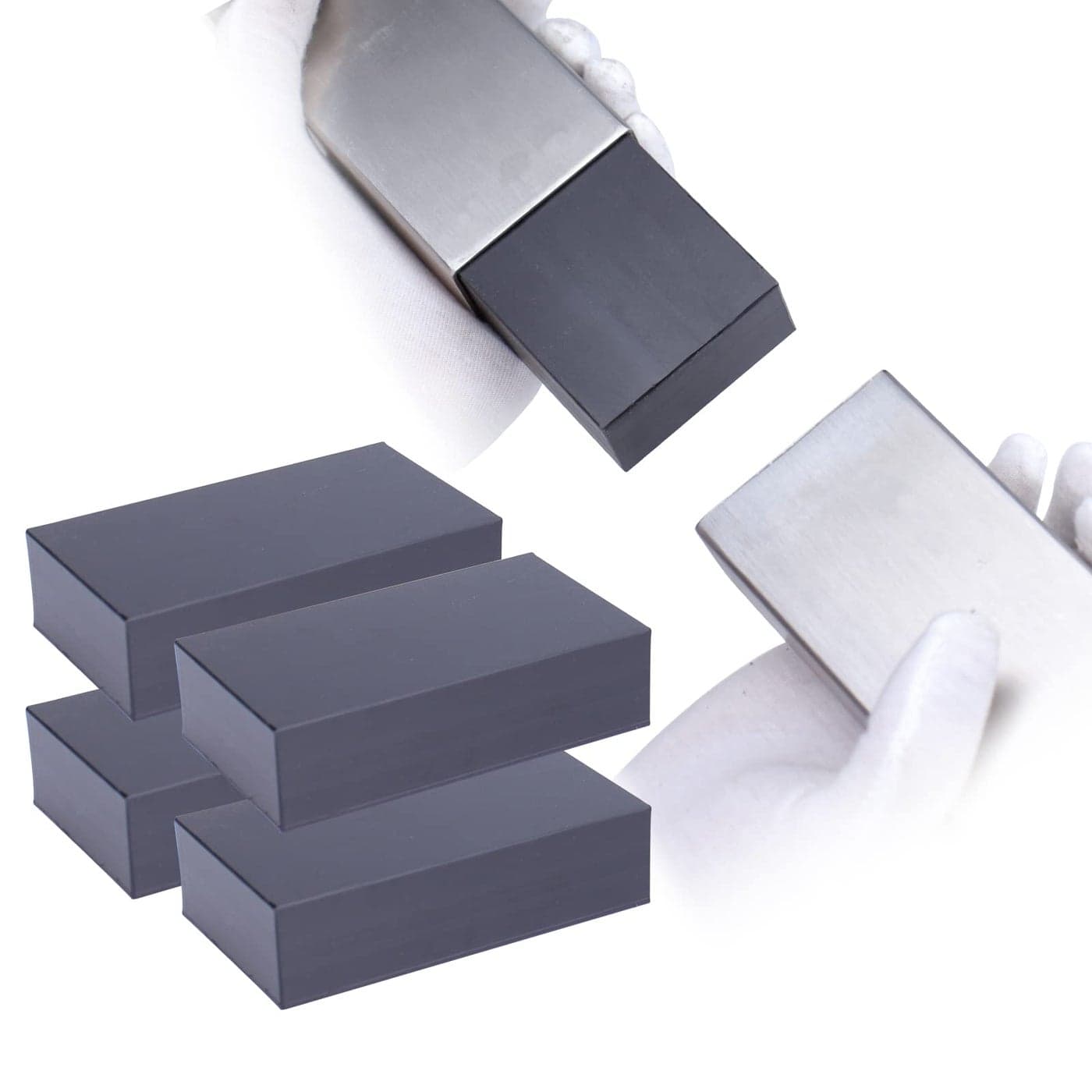 Muzata HT10 HL10 HT14 Flat Handrail Accessories 4Pack 100mm Extension Connector High Strength POM Handrail Fitting HA01 BNP