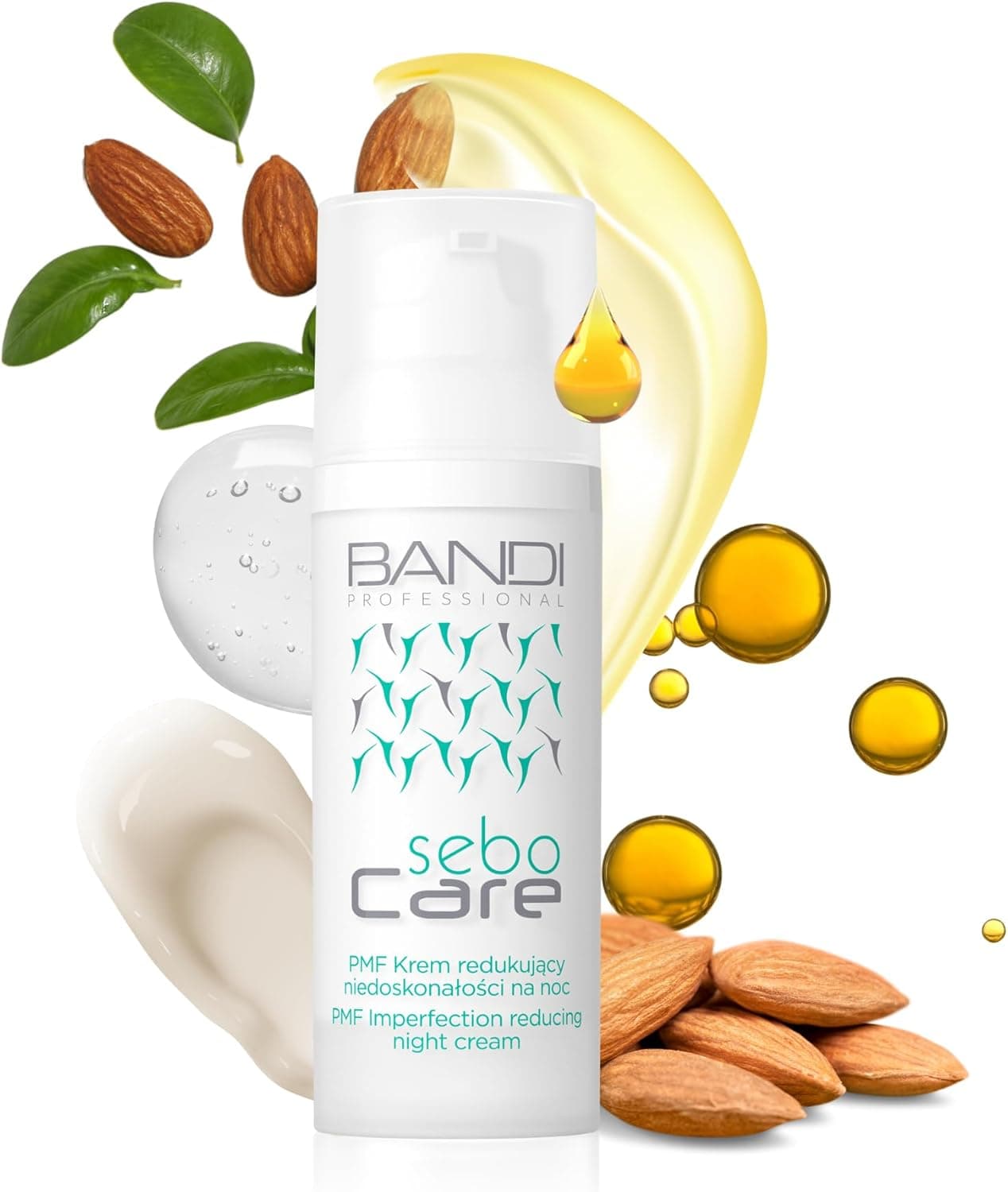Bandi Night Cream Pore Minimizer Hydrating Face Cream Moisturiser for Blemish Reduction and Skin Renewal Suitable for All Skin Types