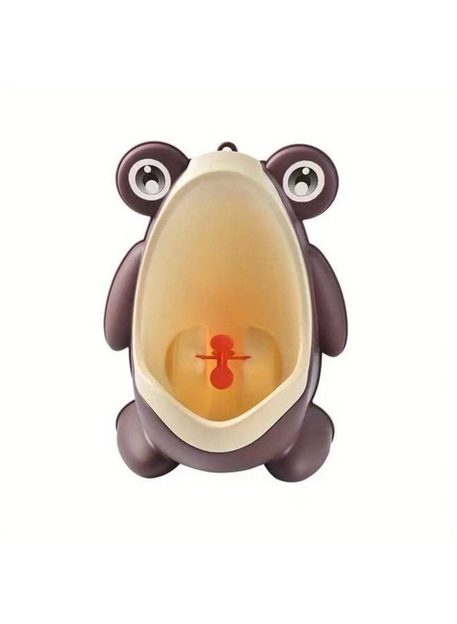 Brown Frog Potty Trainer For Boys Fun Target Practice Urinal Training Gift
