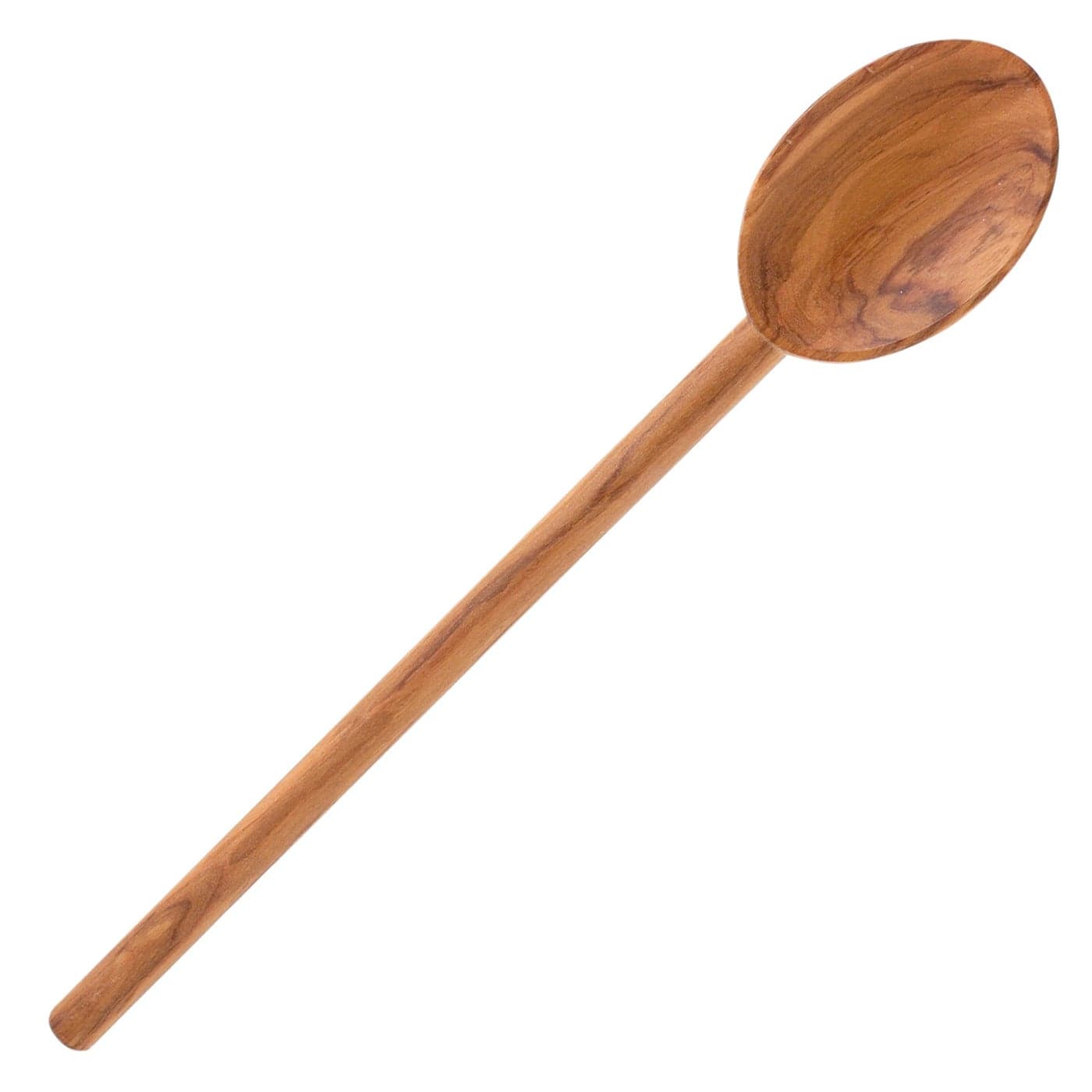 Italian Olive Wood Cooking Spoon Handcrafted in Europe 12Inch