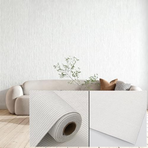 3D Wall Panels Peel and Stick 2382x110 PVC Faux Texture Self Adhesive Waterproof Wall Covering DIY Accent Wall Sofa Background Backsplash Modern Home Decor Covers 18 sqft