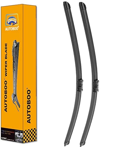 AUTOBOO 26"+16" Windshield Wiper Blade Sets Replacement for 2015-2021 Lexus NX300 NX200t Toyota CHR Subaru Crosstrek -Original Factory Quality (Pack of 2)