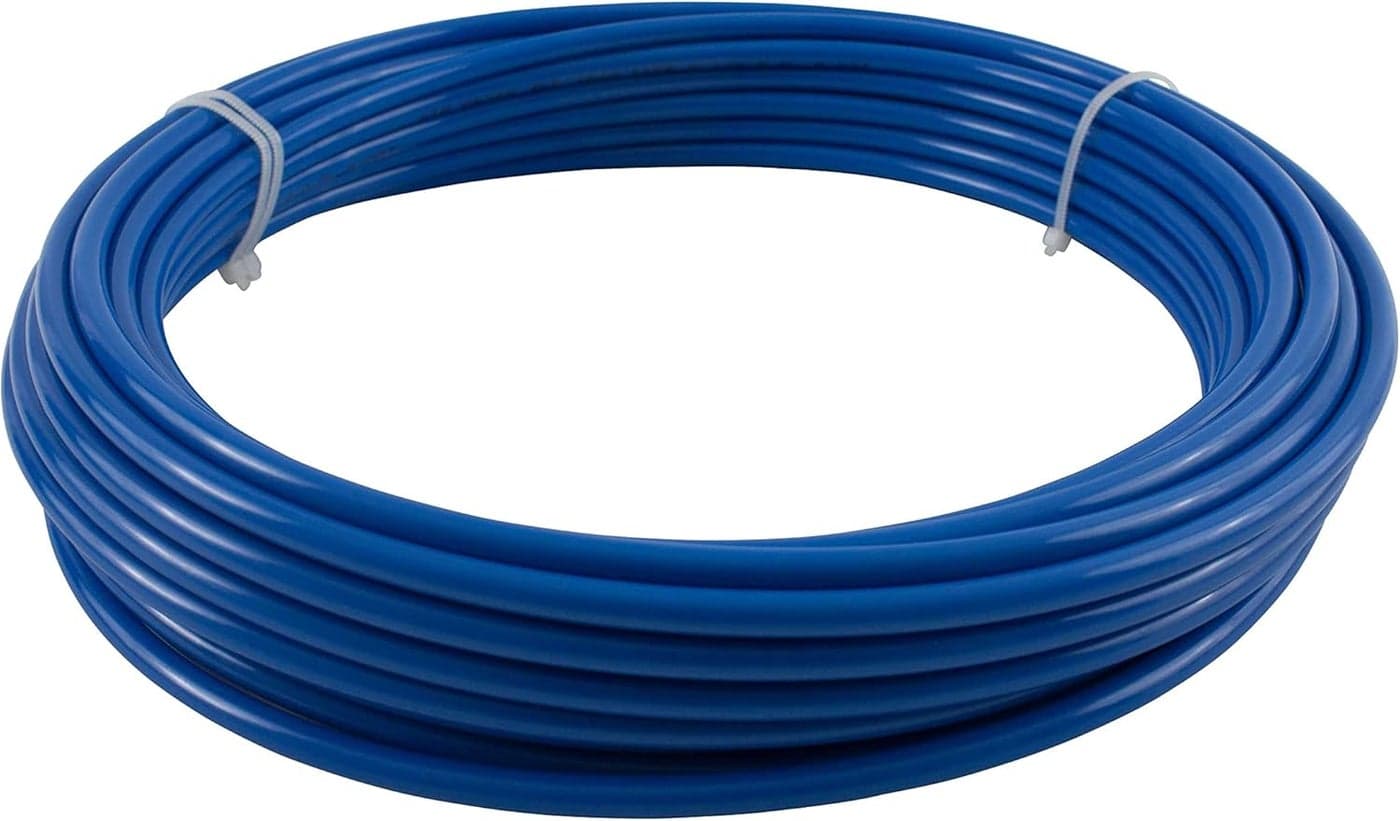Mytee Products 3/8" OD x 50' Blue SAE J844 Nylon Air Brake Tubing DOT Approved
