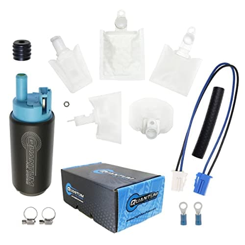 QFS 255LPH HighPerformance Fuel Pump for 20022010 Kawasaki Ninja ZX12R Vulcan 1600 Vulcan 2000 Z1000 More