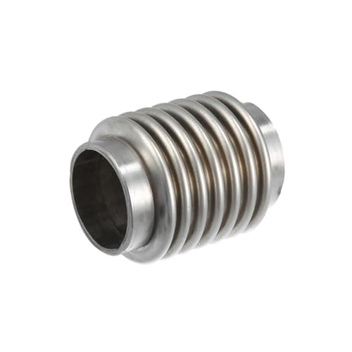 ACROPIX Car Exhaust Flexible Pipe, 38x70mm 1.5"x2.76" Exhaust Flex Connector Pipes Bellows Universal for Car Durable Stainless Steel Silver Tone Car Parts