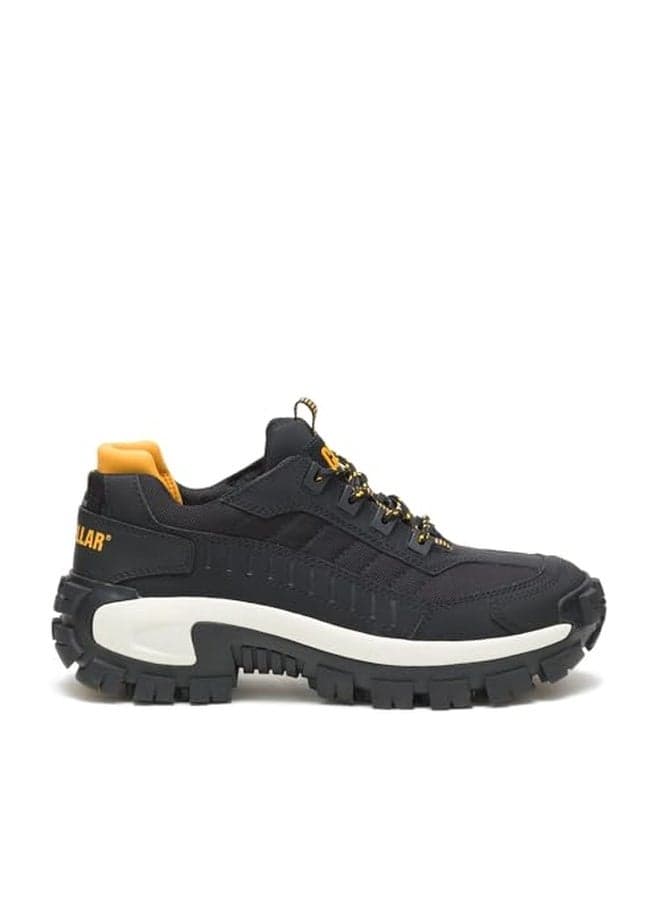 CAT Footwear Men's Invader Steel Toe Work Shoe, Black/Full Moon, 8.5 Wide